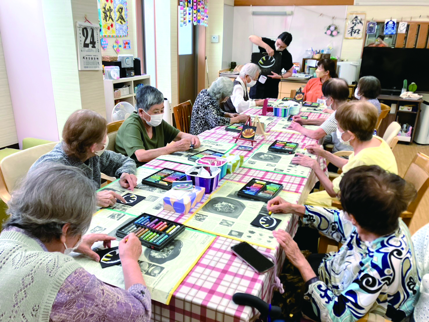 チョークアート教室